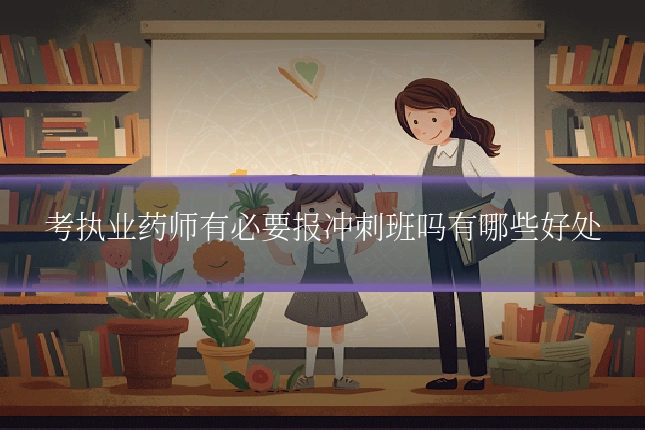 考执业药师有必要报冲刺班吗有哪些好处