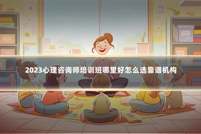 2023心理咨询师培训班哪里好怎么选靠谱机构