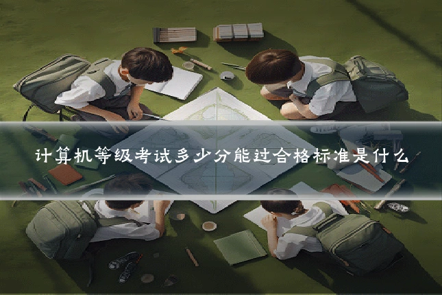 计算机等级考试多少分能过合格标准是什么