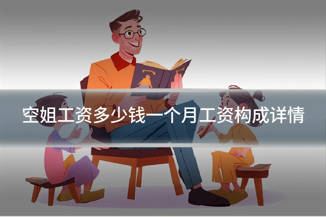 空姐工资多少钱一个月工资构成详情