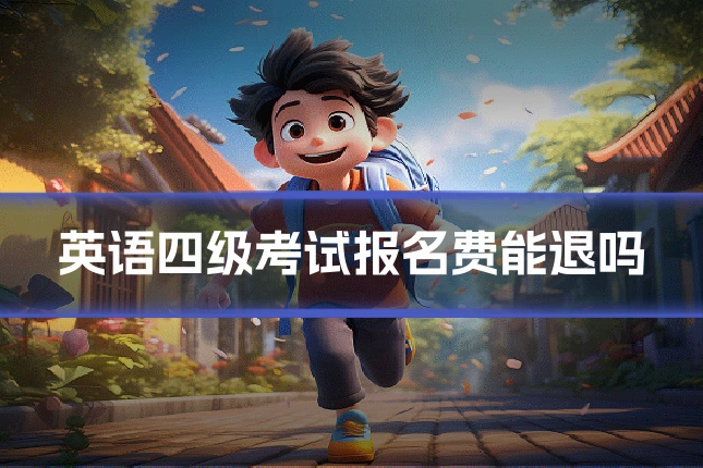 英语四级考试报名费能退吗