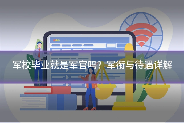 军校毕业就是军官吗？军衔与待遇详解
