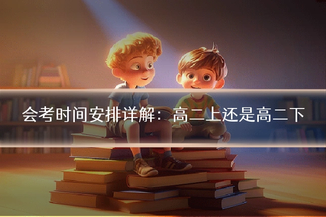 会考时间安排详解：高二上还是高二下