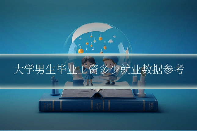 大学男生毕业工资多少就业数据参考