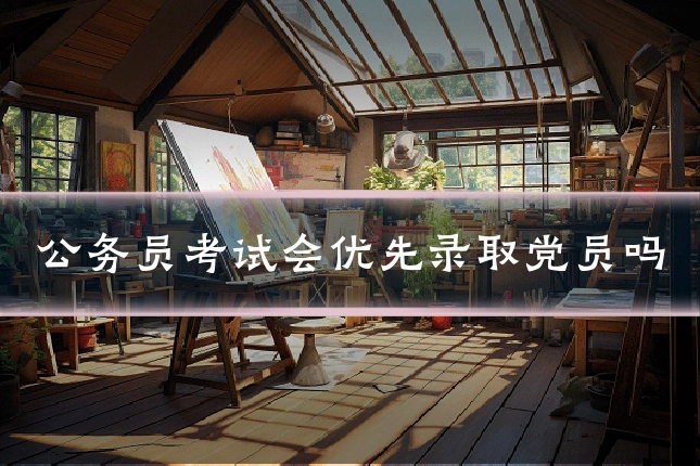 公务员考试会优先录取党员吗