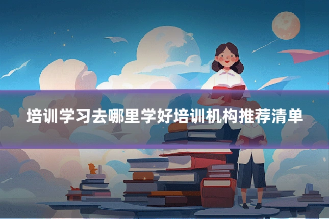 培训学习去哪里学好培训机构推荐清单