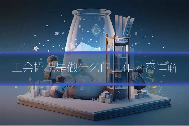 工会招聘是做什么的工作内容详解