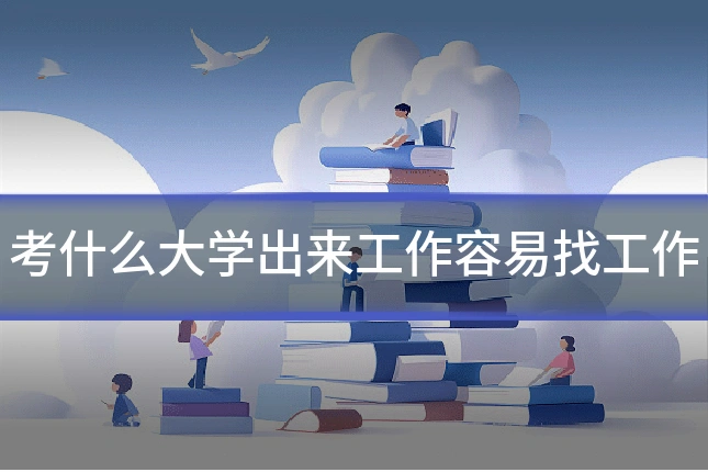 考什么大学出来工作容易找工作
