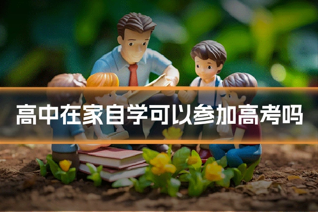 高中在家自学可以参加高考吗