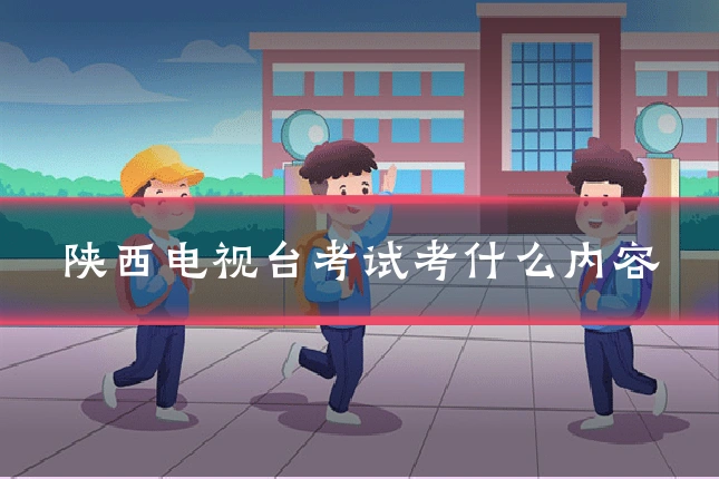 陕西电视台考试考什么内容