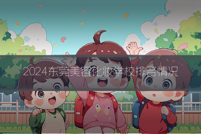 2024东莞美容化妆学校排名情况