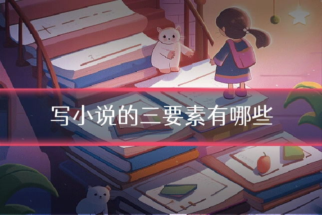 写小说的三要素有哪些