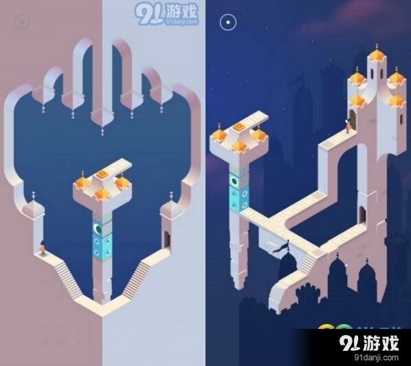 纪念碑谷2第8章远日点玩法详解
