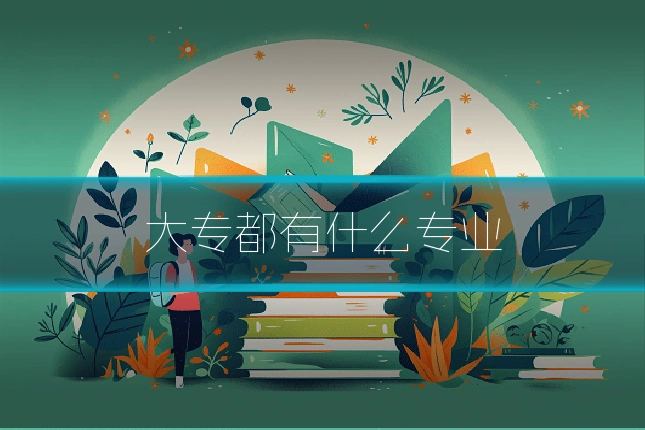 大专都有什么专业