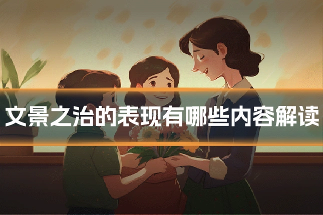 文景之治的表现有哪些内容解读