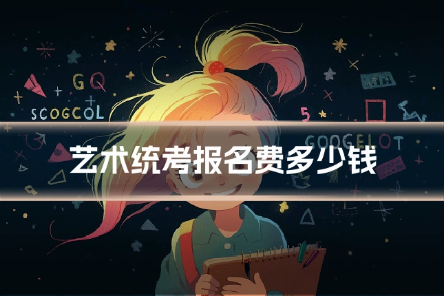 艺术统考报名费多少钱