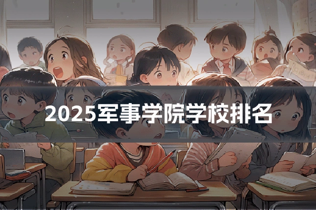 2025军事学院学校排名