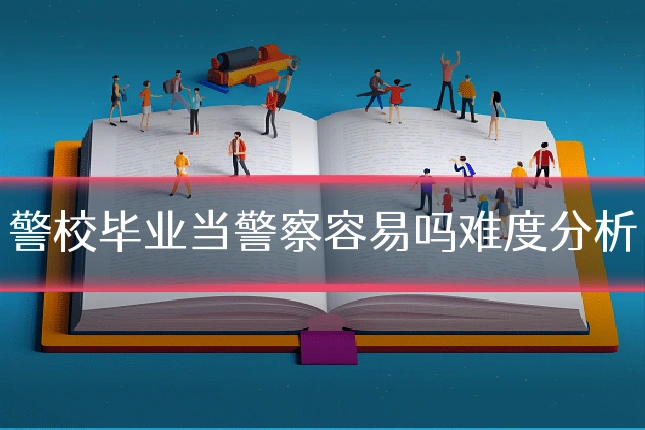 警校毕业当警察容易吗难度分析