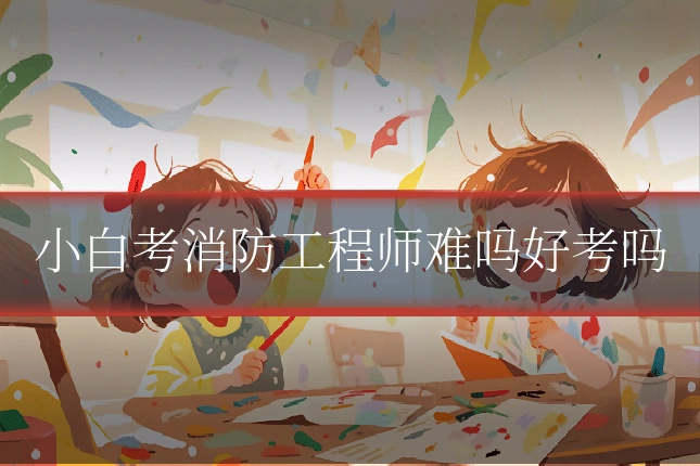 小白考消防工程师难吗好考吗