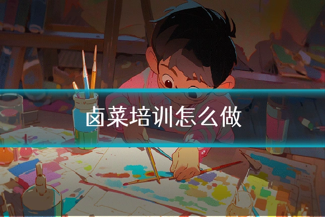卤菜培训怎么做