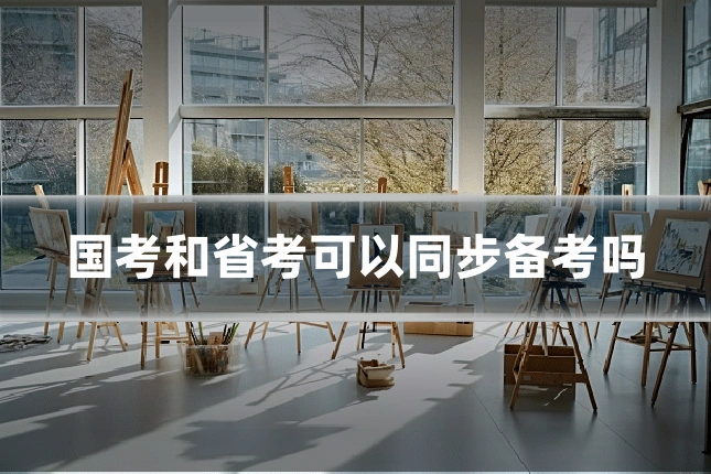 国考和省考可以同步备考吗