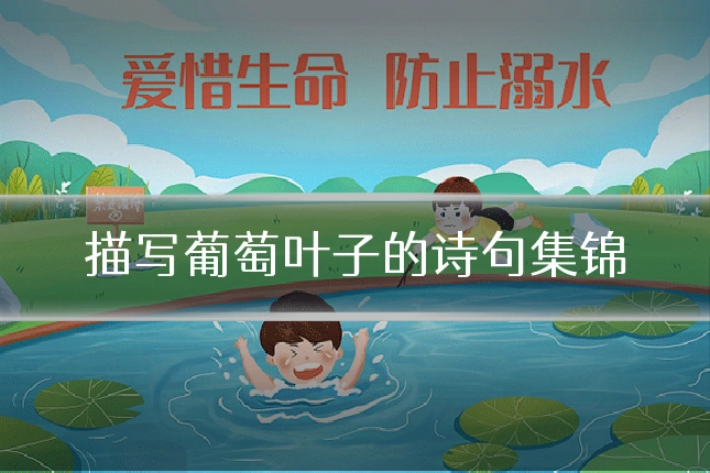 描写葡萄叶子的诗句集锦