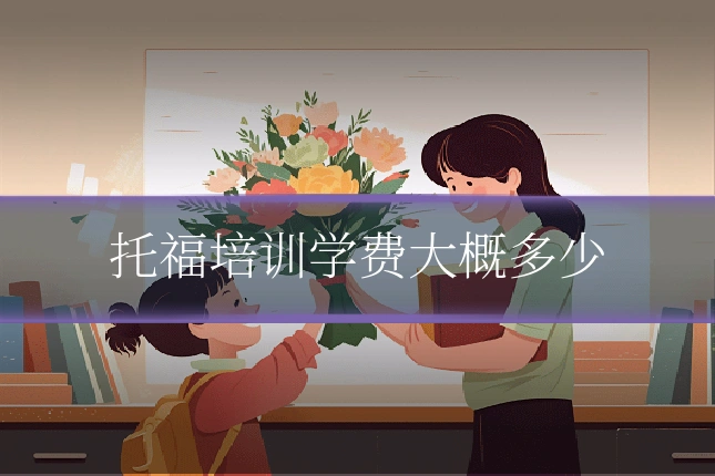 托福培训学费大概多少