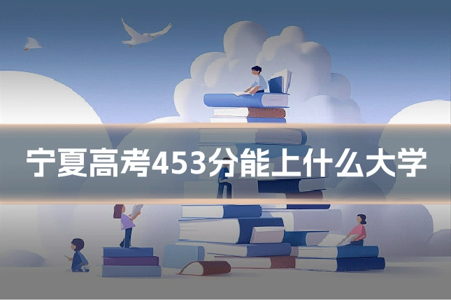 宁夏高考453分能上什么大学