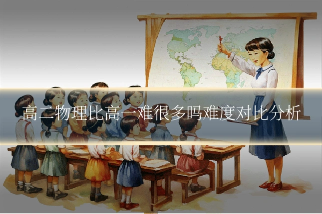 高二物理比高一难很多吗难度对比分析
