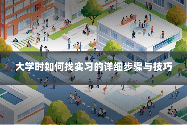 大学时如何找实习的详细步骤与技巧