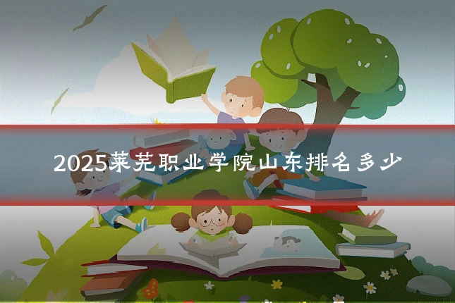 2025莱芜职业学院山东排名多少