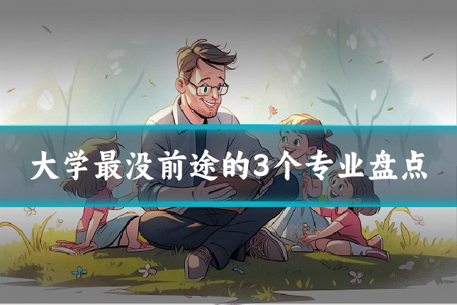 大学最没前途的3个专业盘点