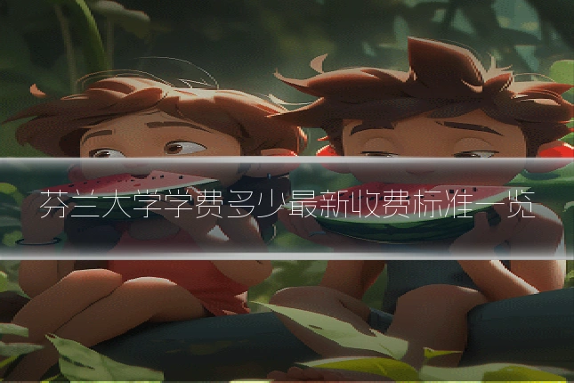 芬兰大学学费多少最新收费标准一览