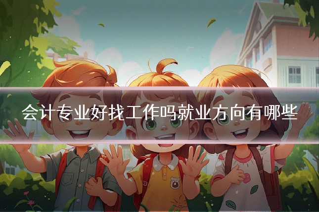 会计专业好找工作吗就业方向有哪些