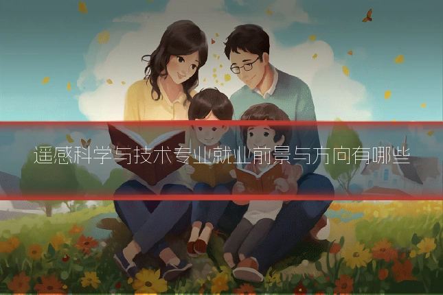 遥感科学与技术专业就业前景与方向有哪些