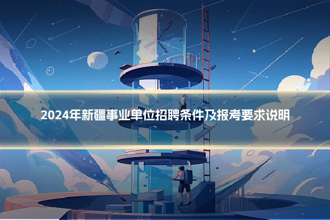2024年新疆事业单位招聘条件及报考要求说明