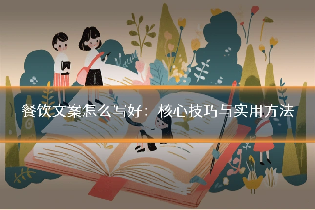 餐饮文案怎么写好：核心技巧与实用方法