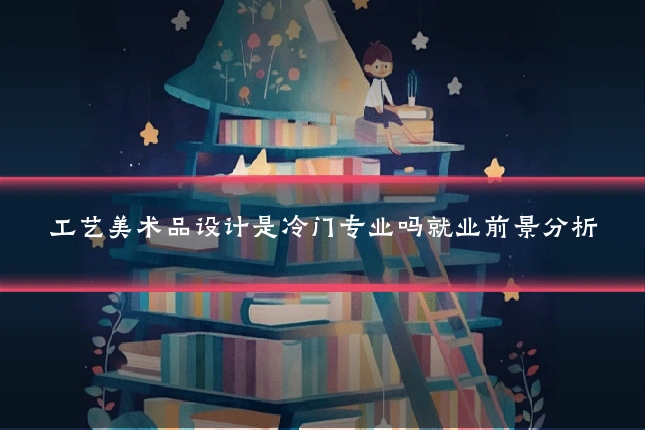 工艺美术品设计是冷门专业吗就业前景分析