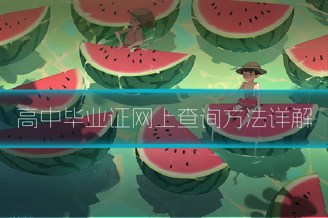高中毕业证网上查询方法详解