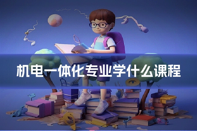 机电一体化专业学什么课程