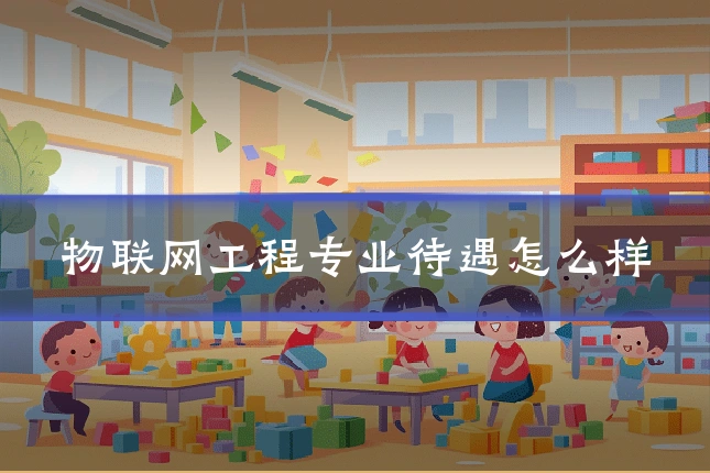 物联网工程专业待遇怎么样