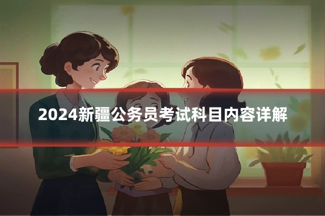 2024新疆公务员考试科目内容详解