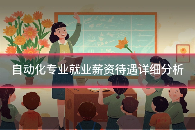 自动化专业就业薪资待遇详细分析