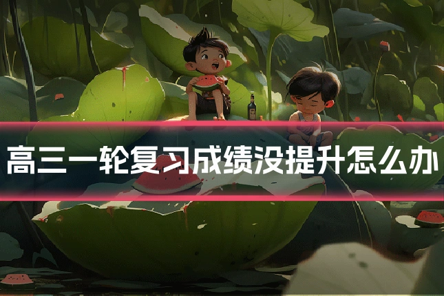 高三一轮复习成绩没提升怎么办
