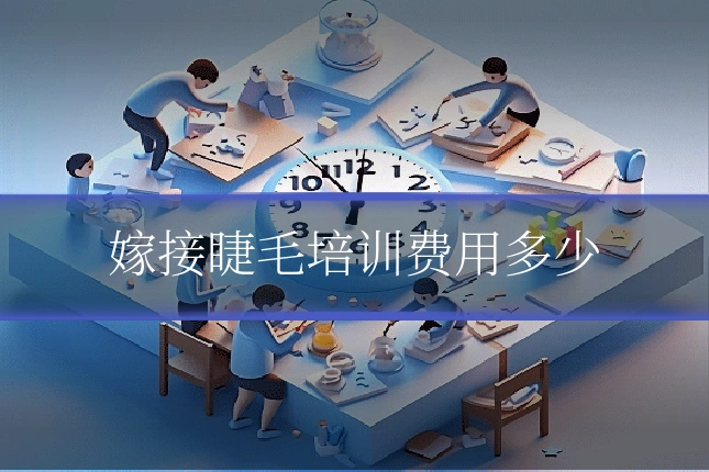 嫁接睫毛培训费用多少