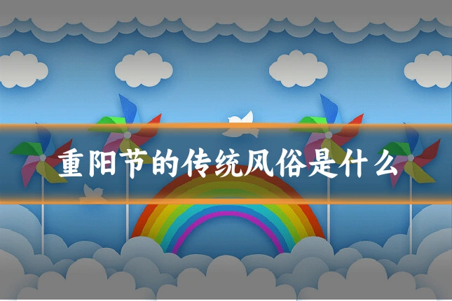 重阳节的传统风俗是什么