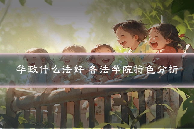 华政什么法好 各法学院特色分析