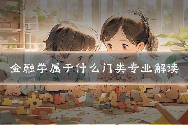 金融学属于什么门类专业解读