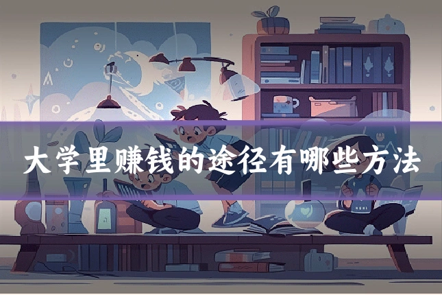 大学里赚钱的途径有哪些方法