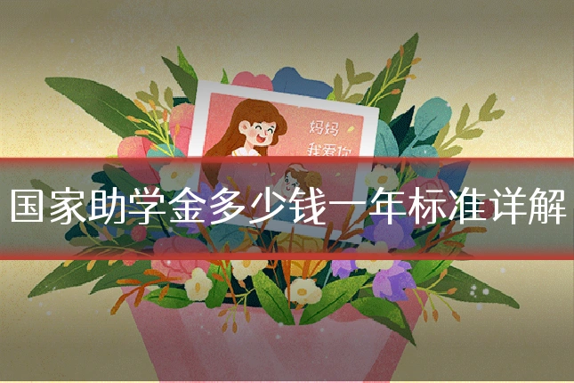 国家助学金多少钱一年标准详解